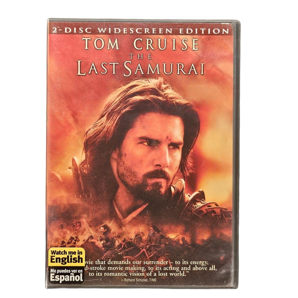 The Last Samurai DVD (2003 Tom Cruise, Ken Watanabe, Billy Connolly)